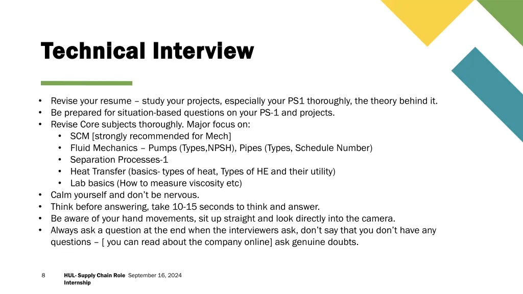 technical interview technical interview