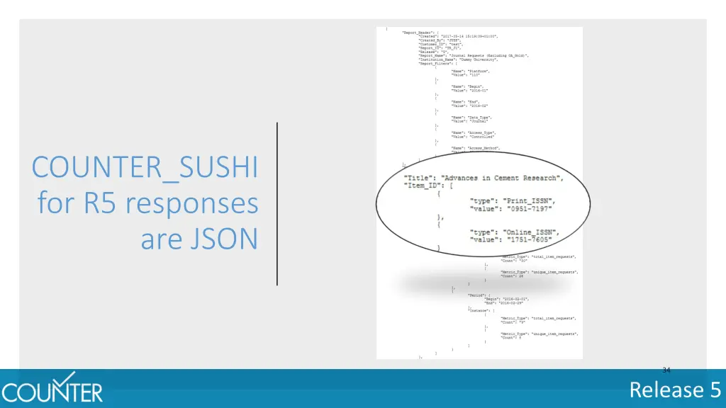 counter sushi for r5 responses are json 2