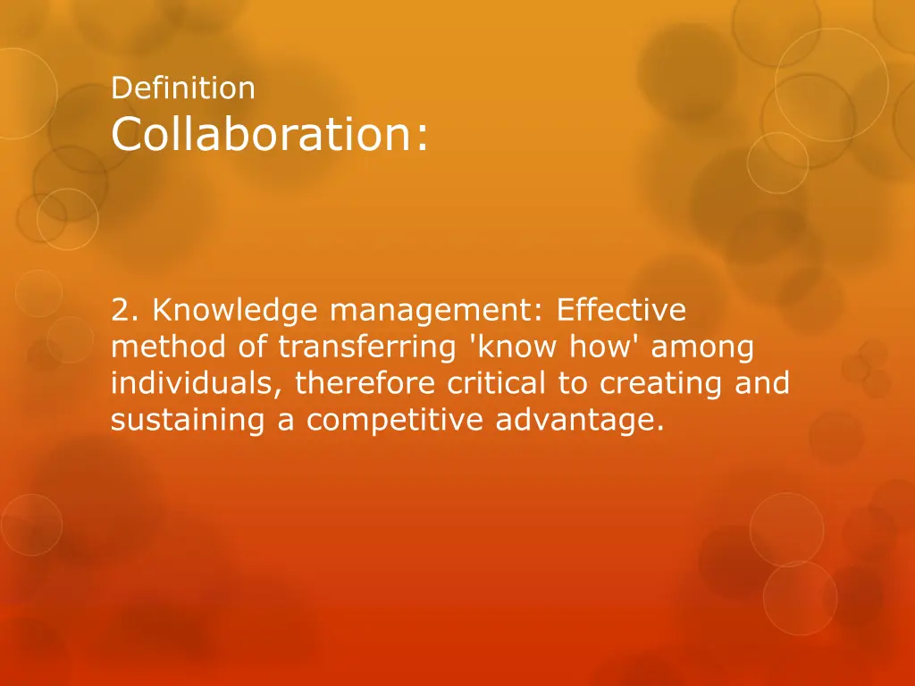 definition collaboration 1