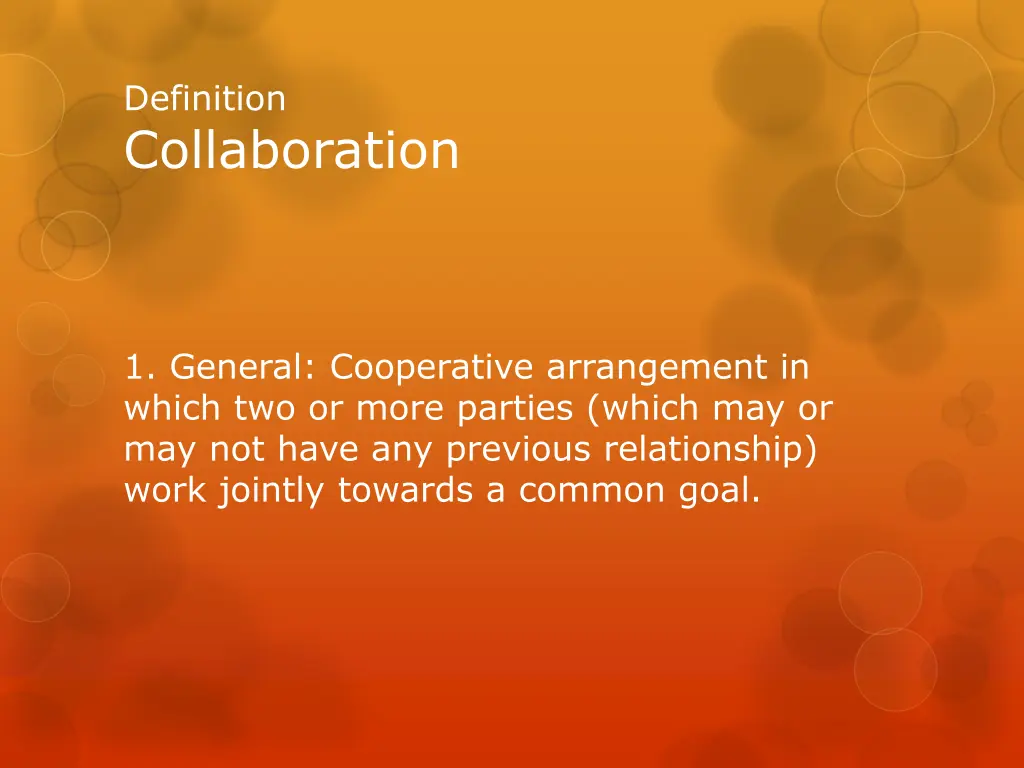 definition collaboration