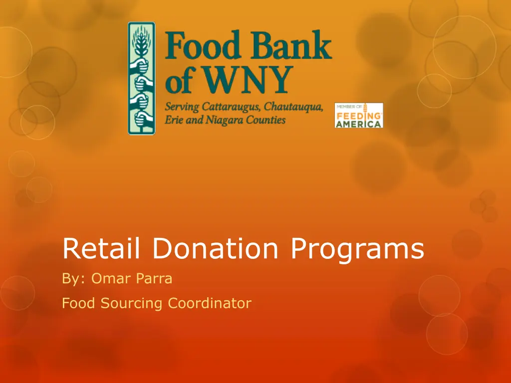 retail donation programs by omar parra