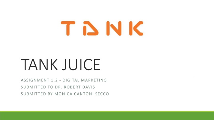 tank juice