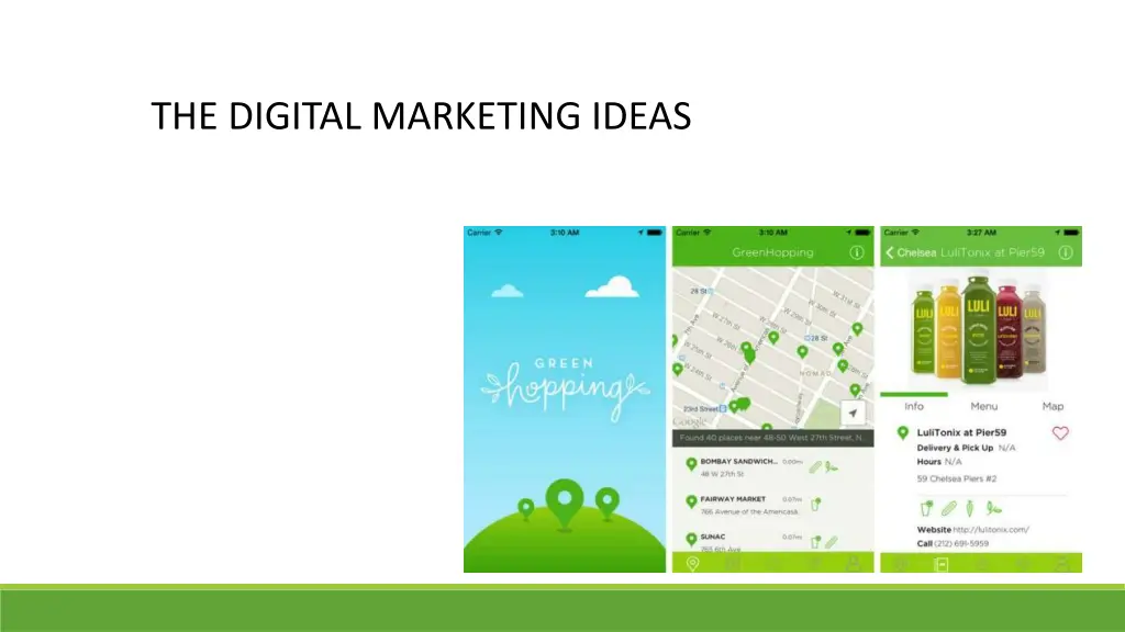 the digital marketing ideas