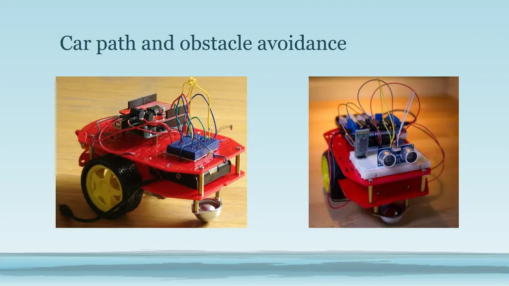 car path and obstacle avoidance