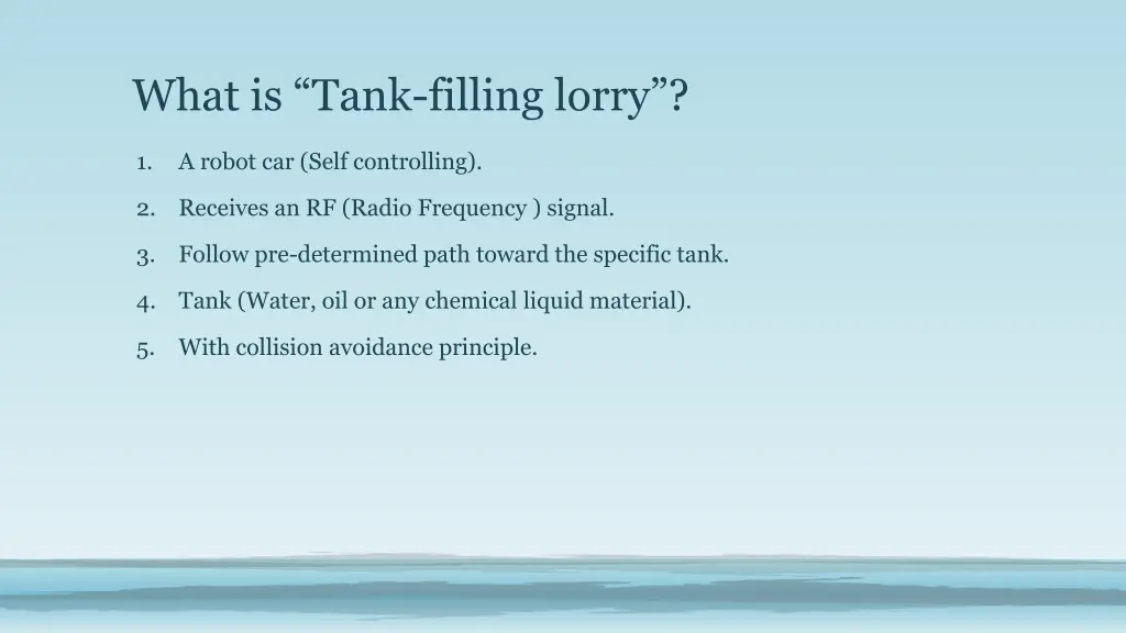 what is tank filling lorry