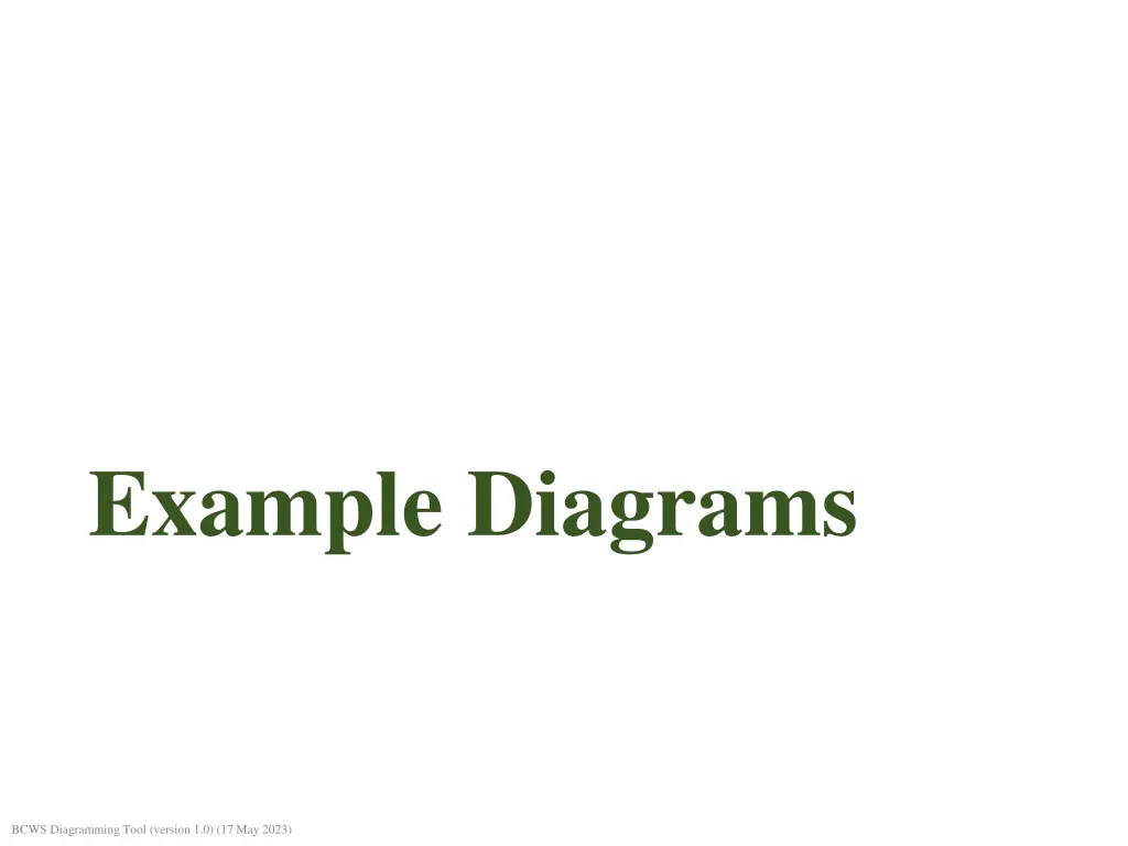 example diagrams