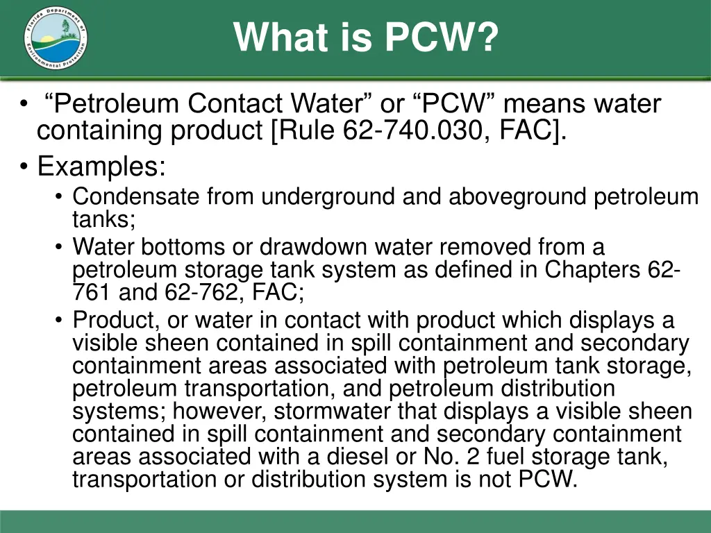 what is pcw