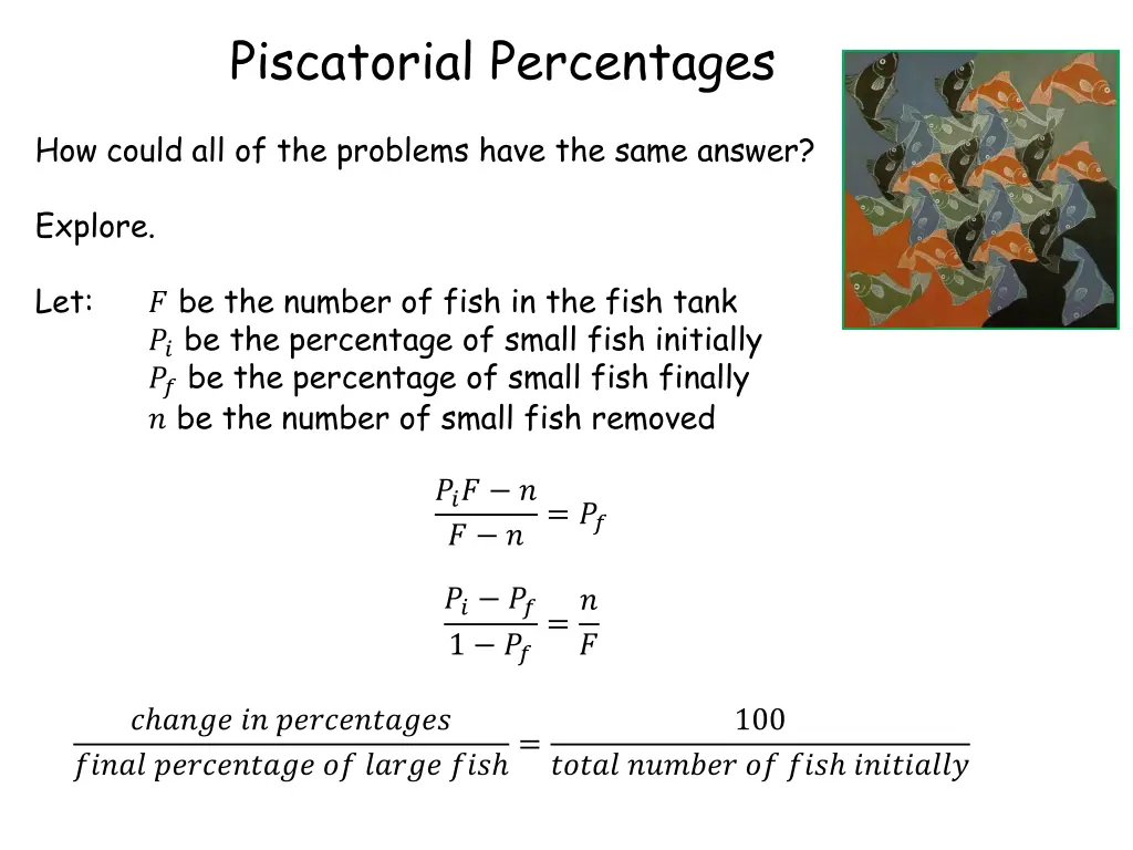 piscatorial percentages 4