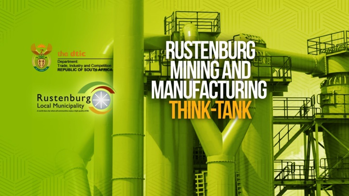 rustenburg mining and manufacturin g think tank