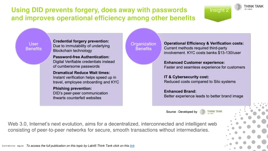 using did prevents forgery does away with