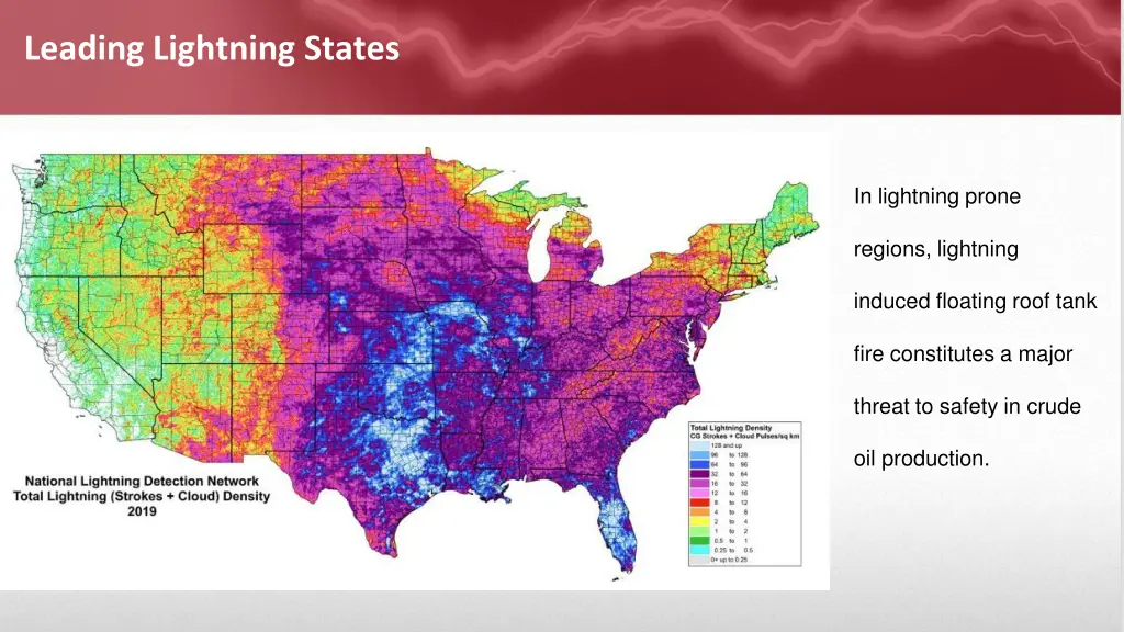 leading lightning states