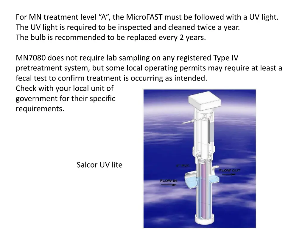 for mn treatment level a the microfast must