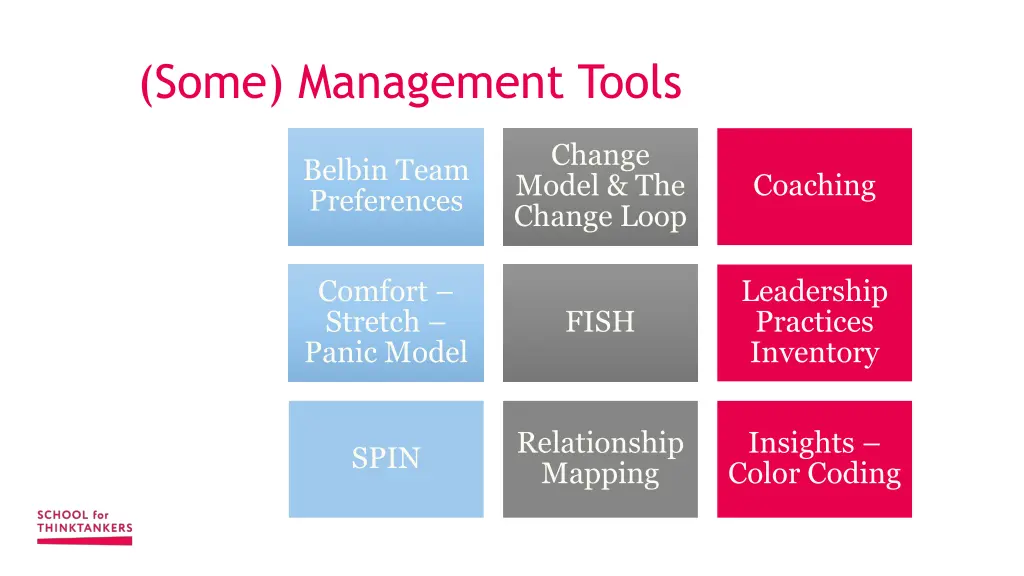 some management tools