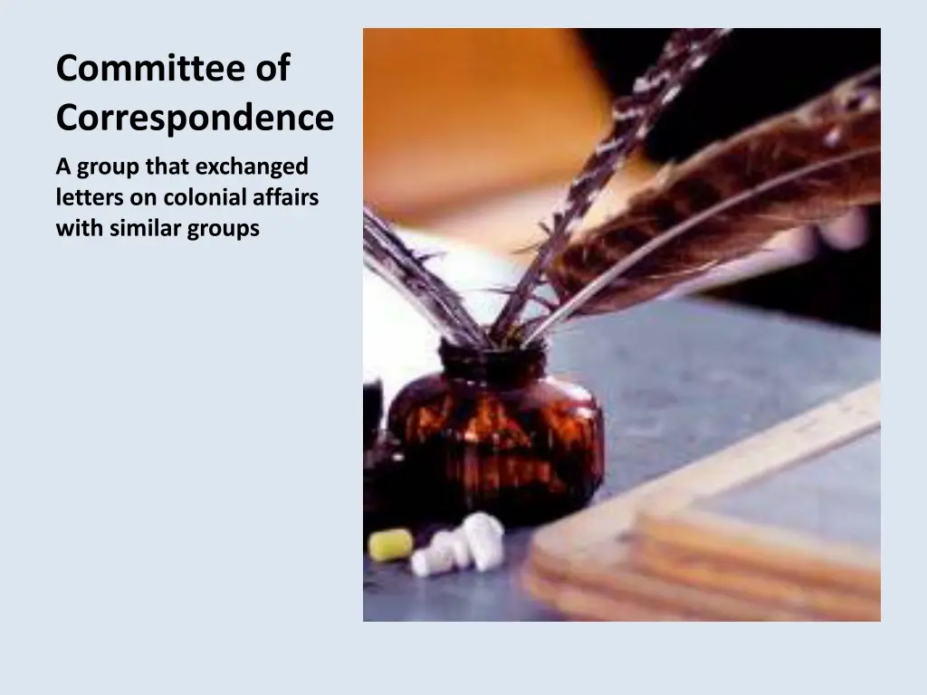 committee of correspondence