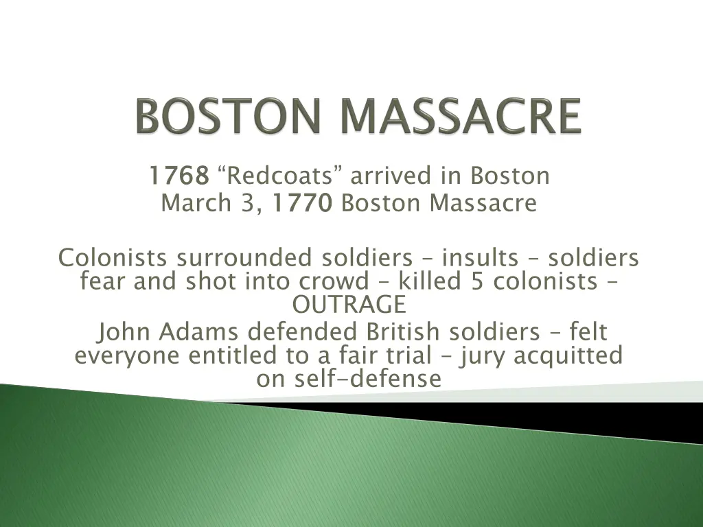 1768 march 3 1770