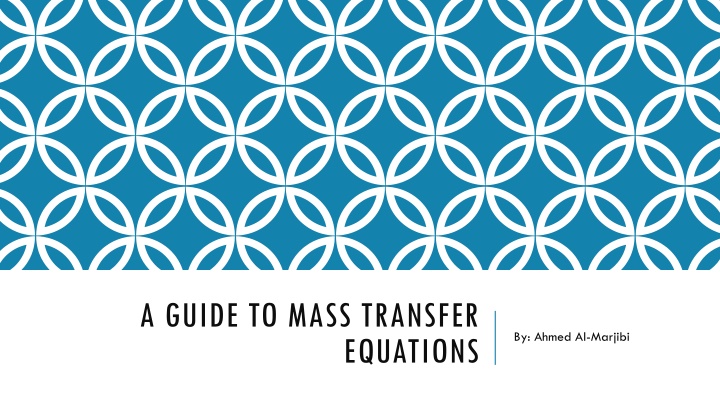 a guide to mass transfer