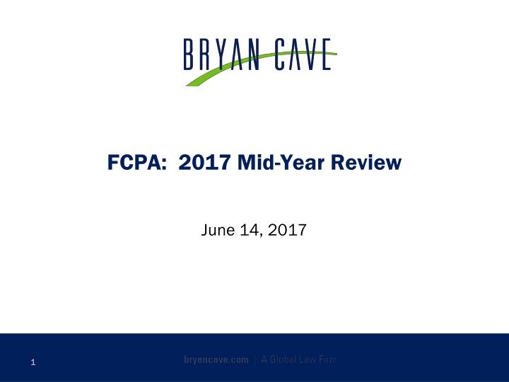 fcpa 2017 mid year review