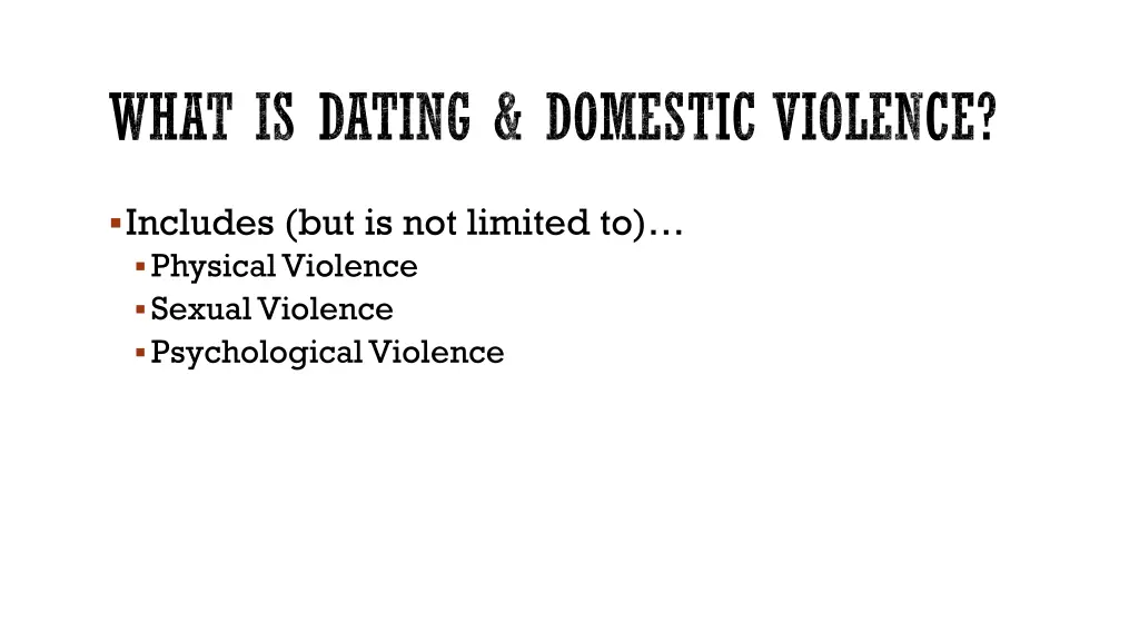 what is dating domestic violence 1