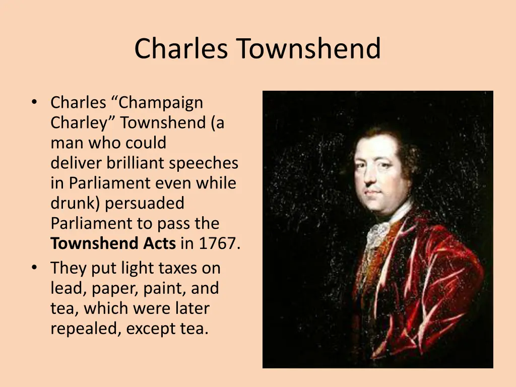 charles townshend