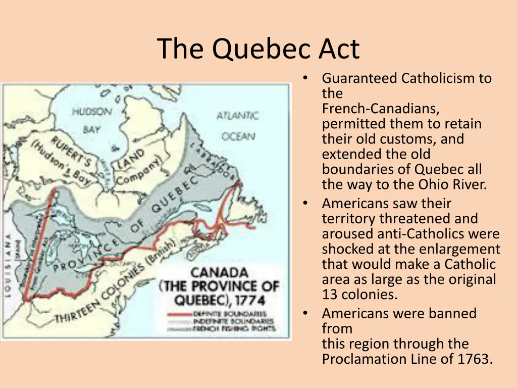 the quebec act