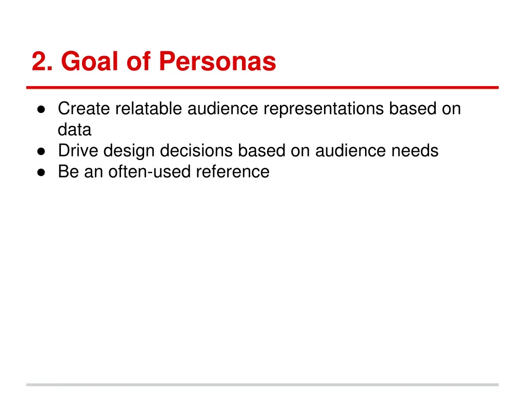 2 goal of personas