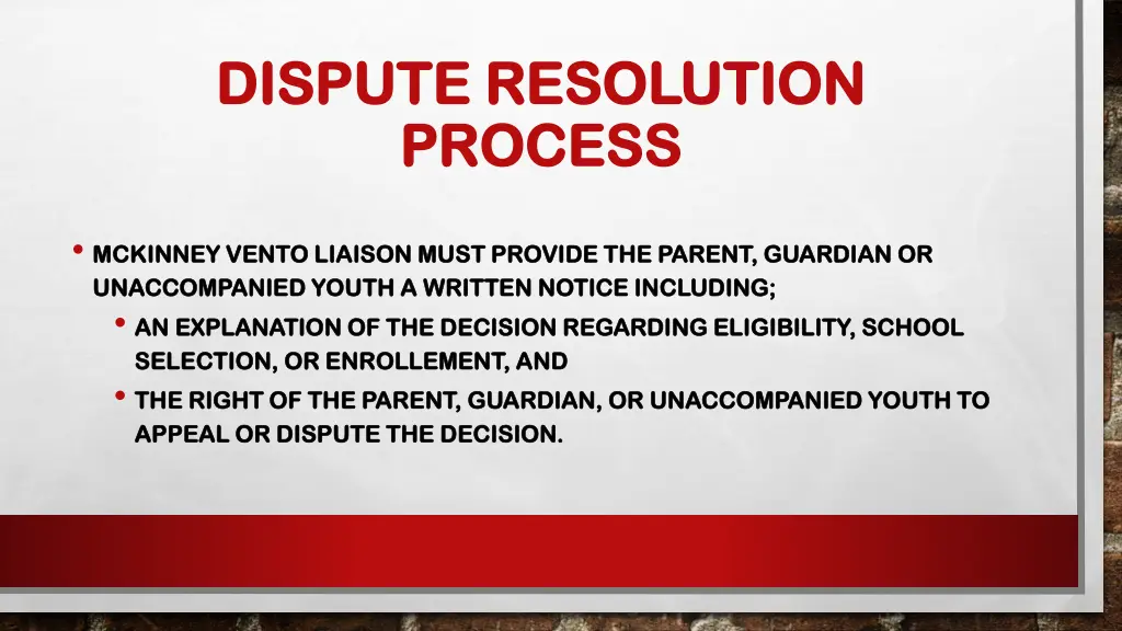 dispute resolution dispute resolution process