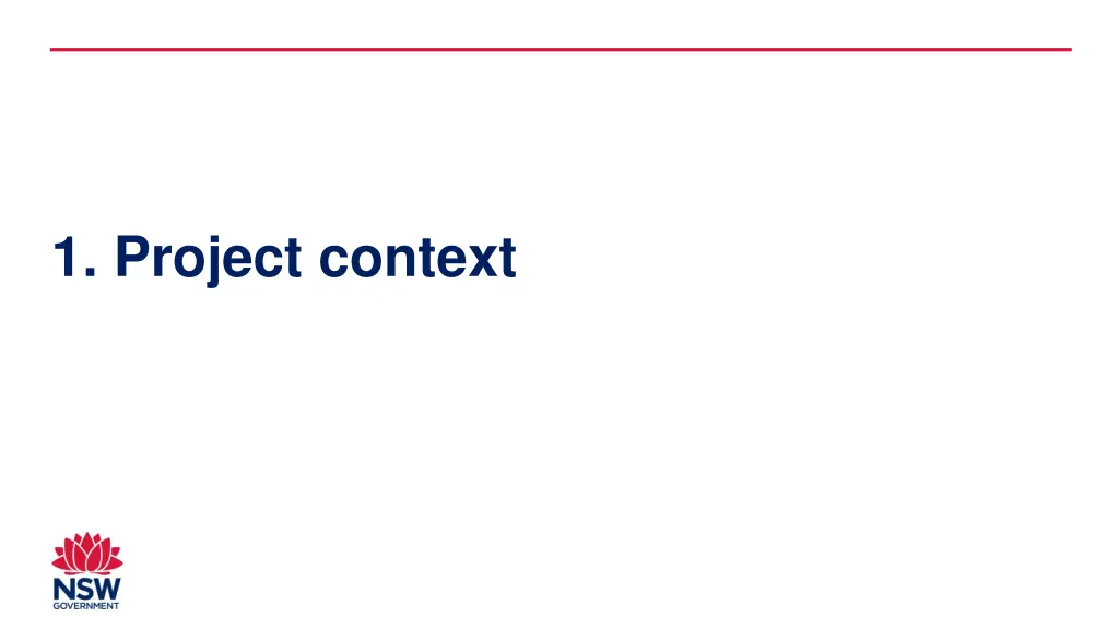 1 project context