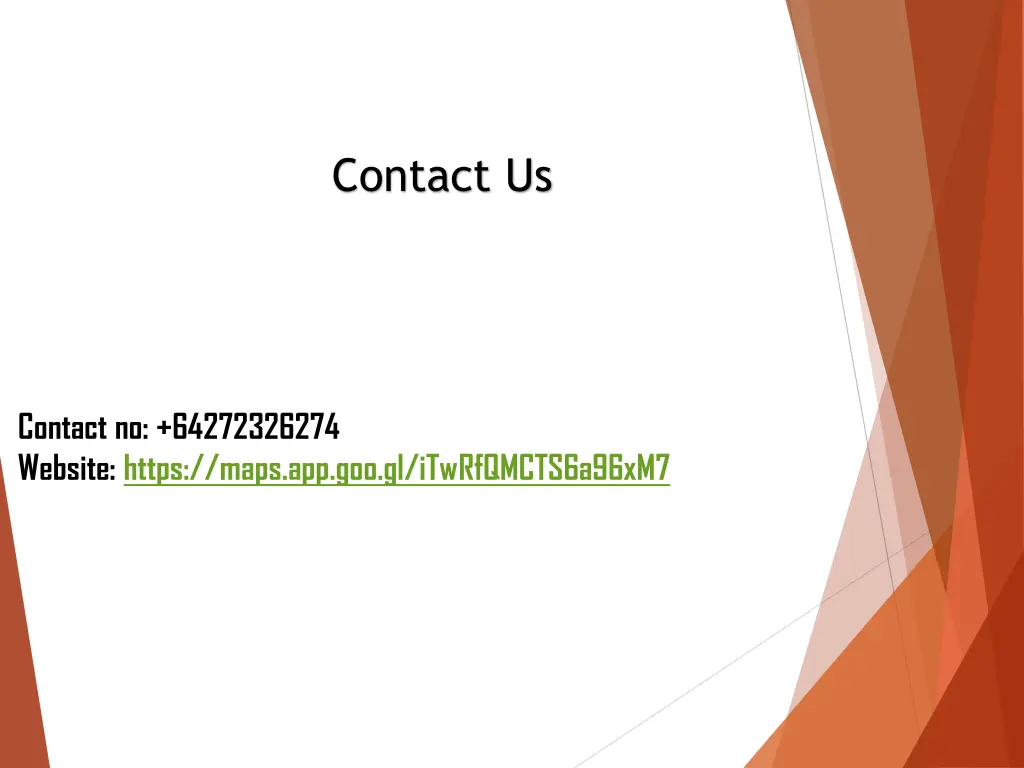 contact us