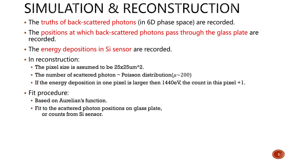 simulation reconstruction the truths of back