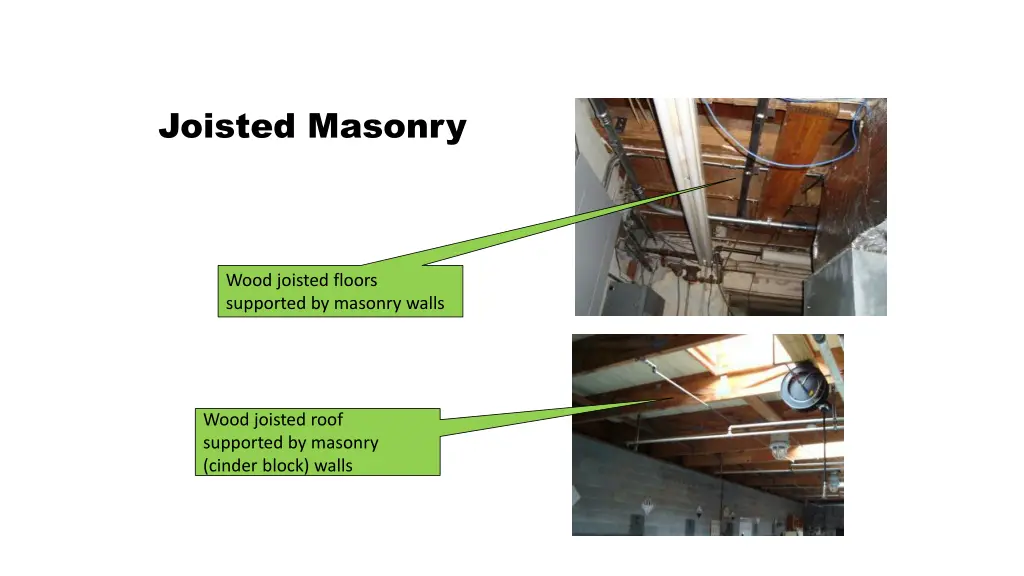 joisted masonry 1