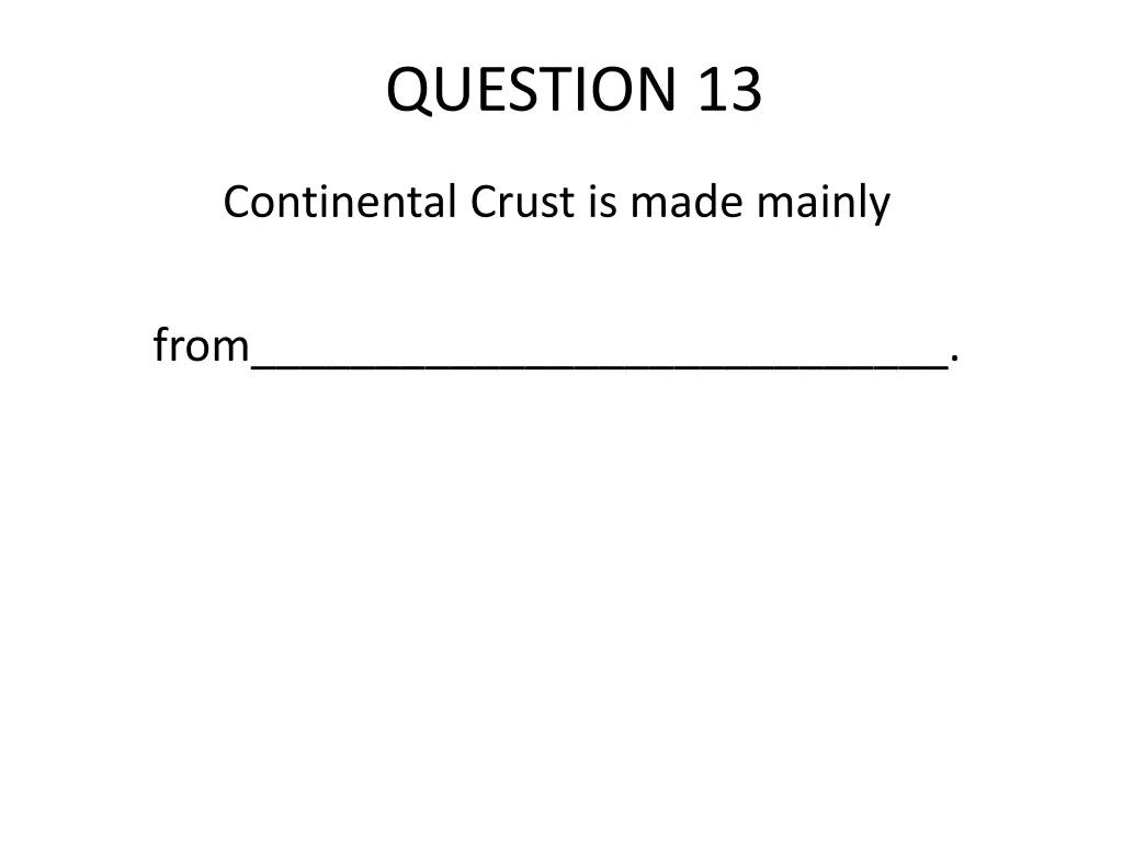 question 13