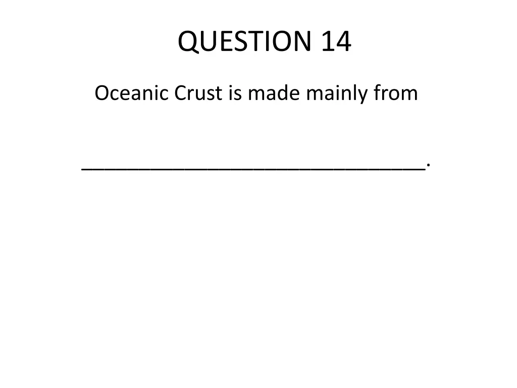 question 14