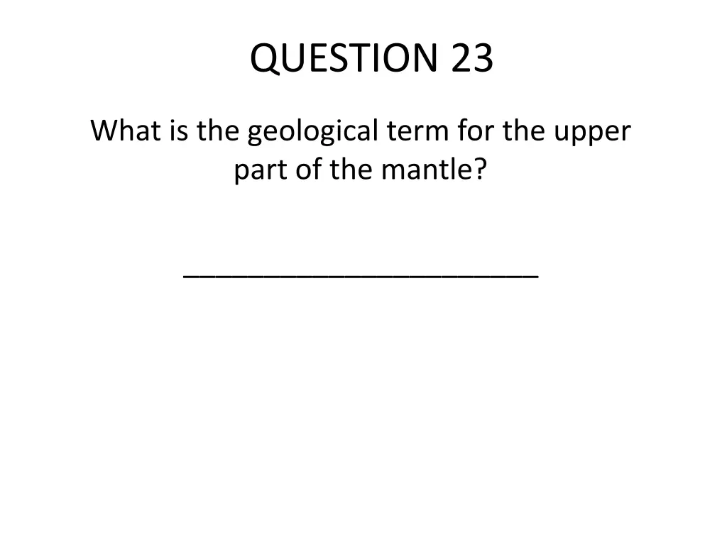 question 23