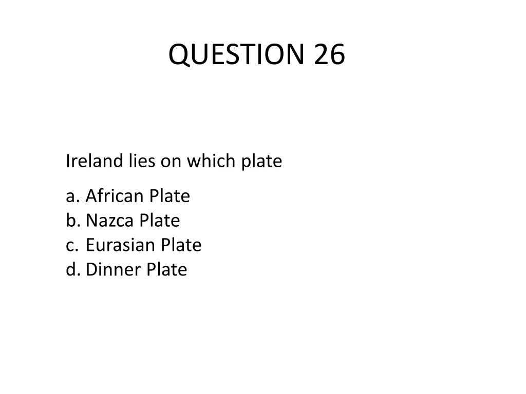 question 26