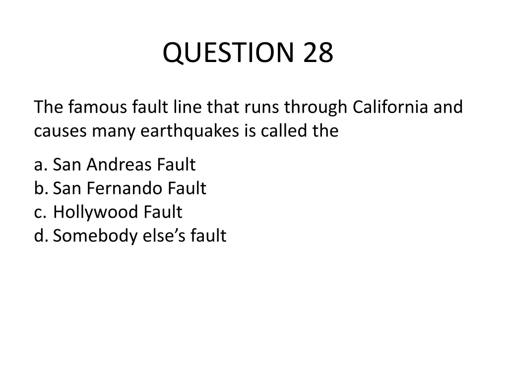 question 28