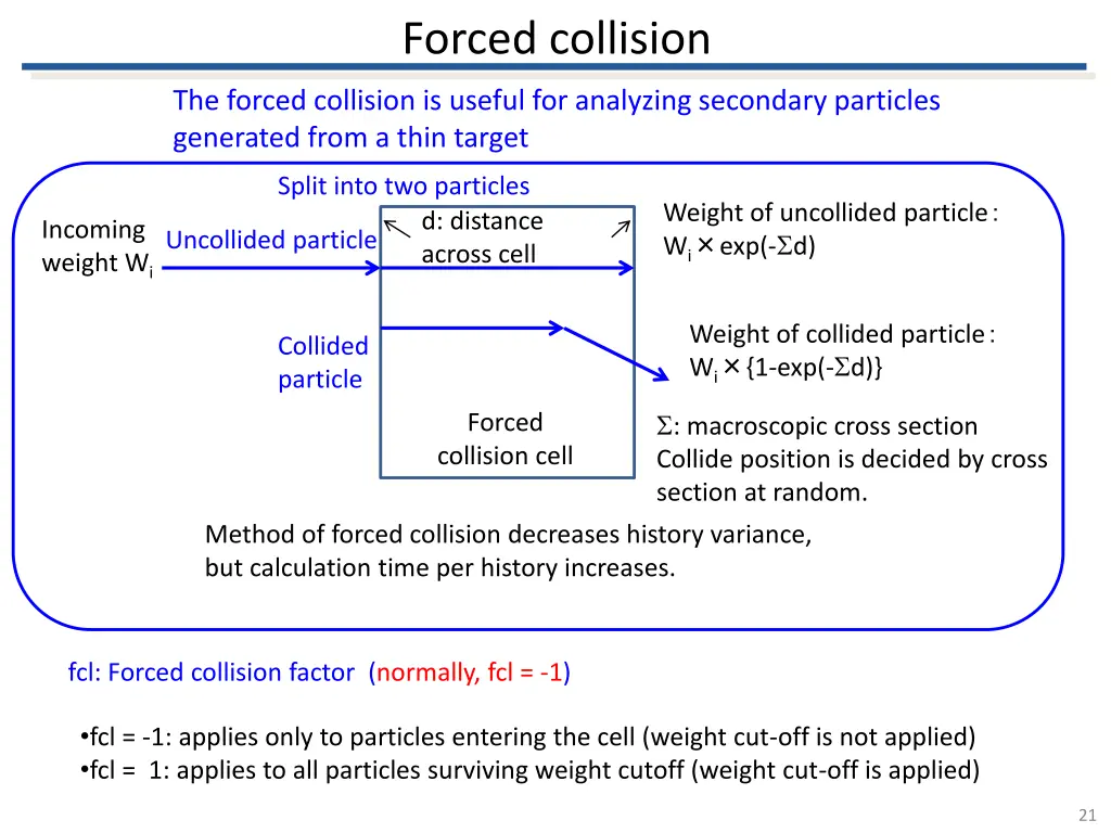 forced collision