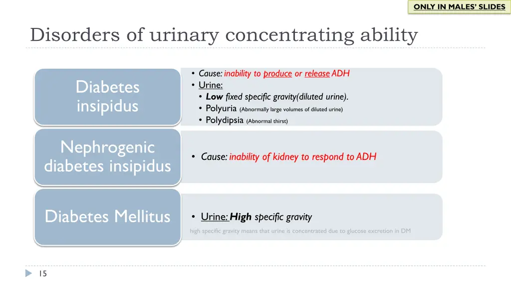 only in males slides 1