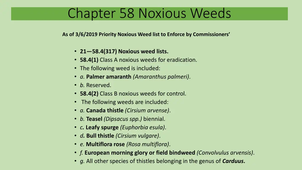 chapter 58 noxious weeds