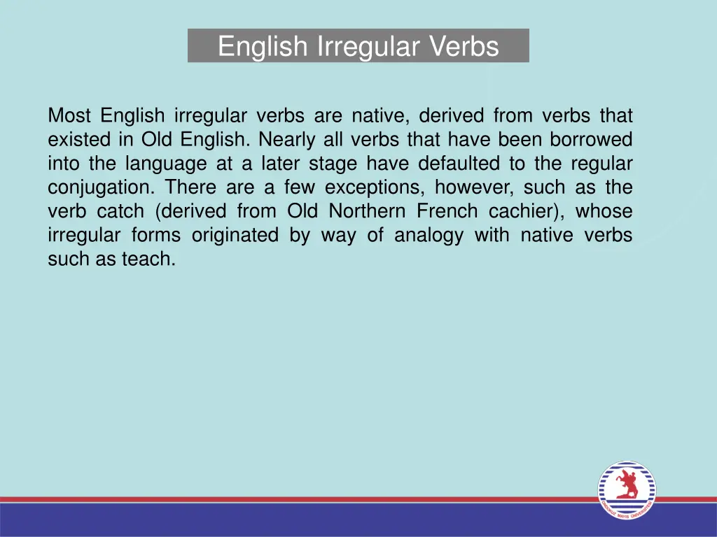 english irregular verbs 1