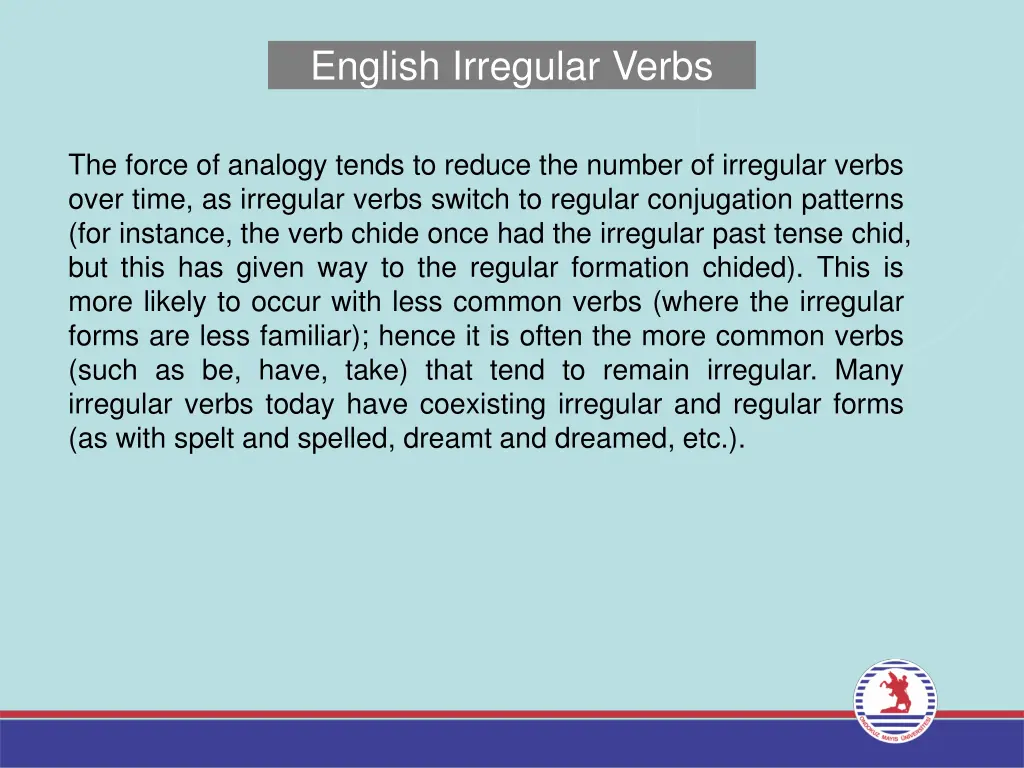 english irregular verbs 3