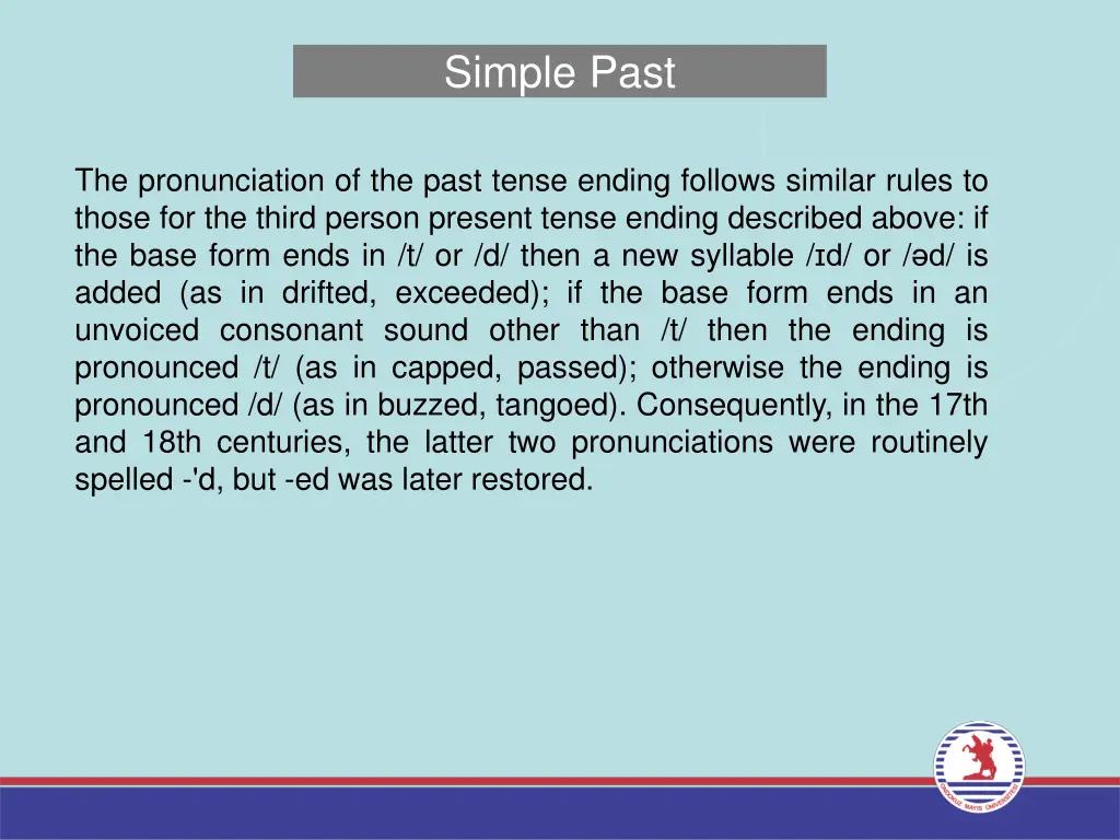 simple past 5