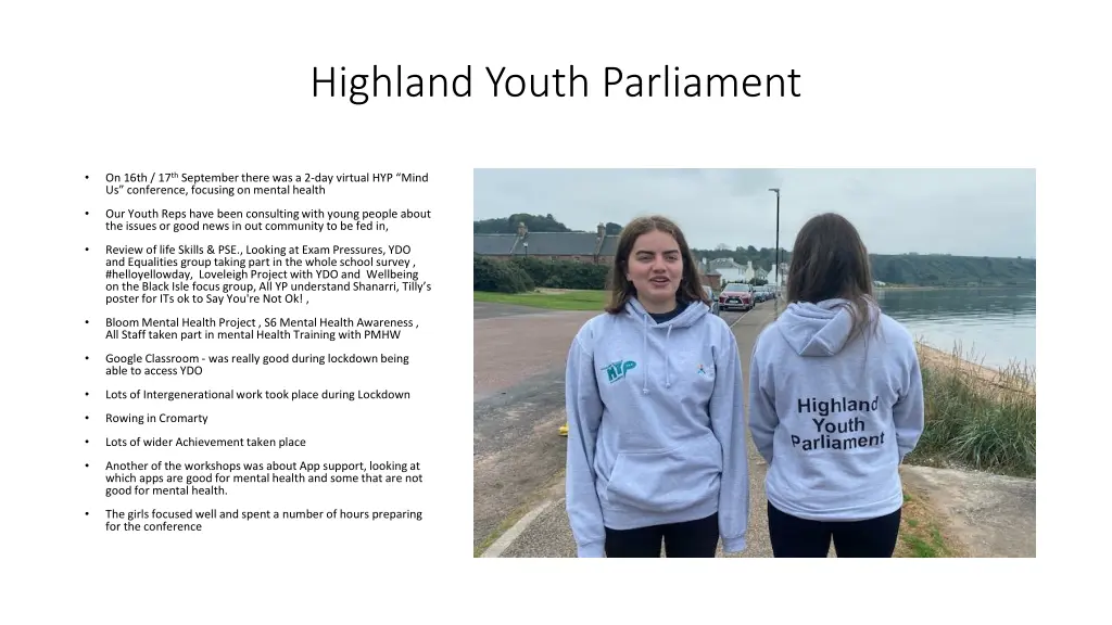 highland youth parliament