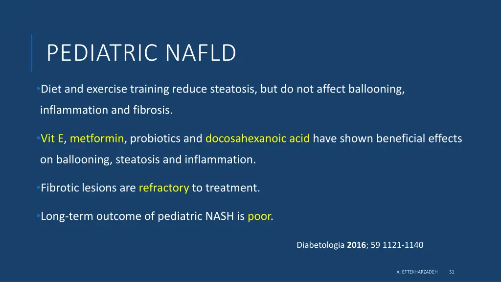 pediatric nafld