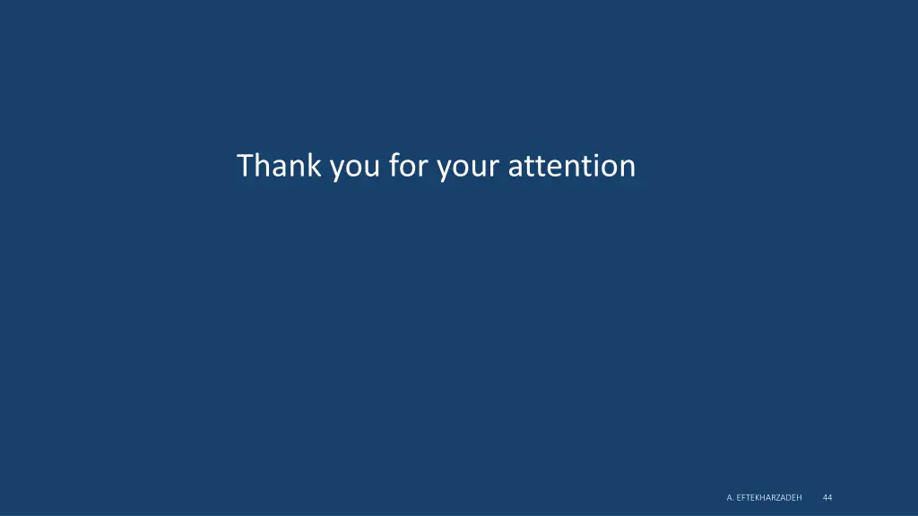 thank you for your attention