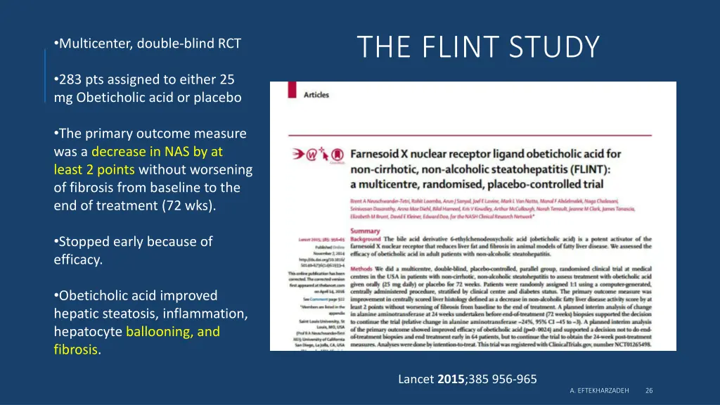 the flint study