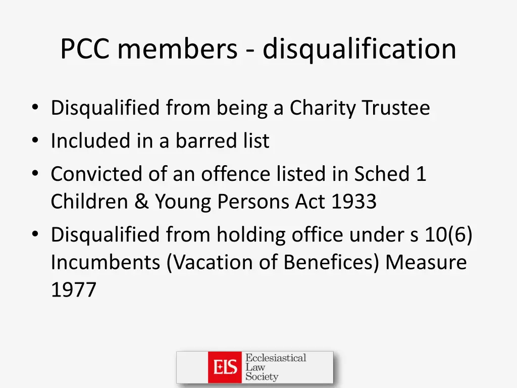 pcc members disqualification