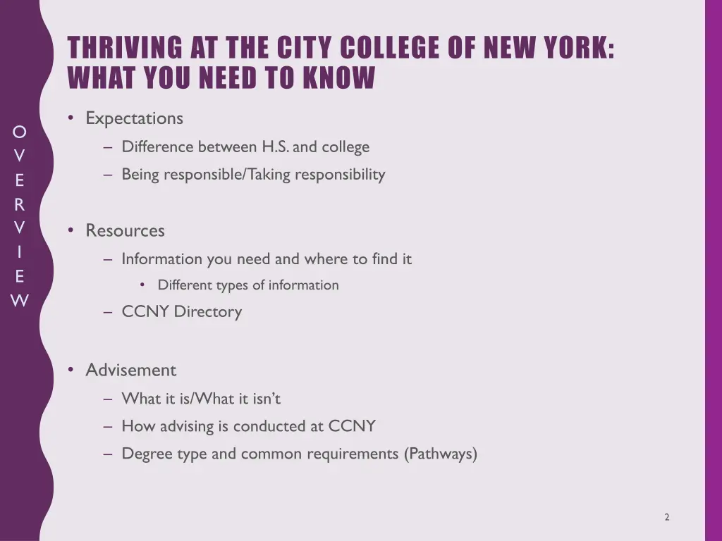 thriving at the city college of new york what