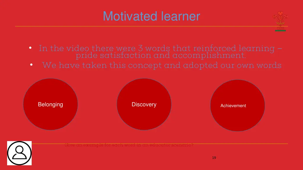 motivated learner