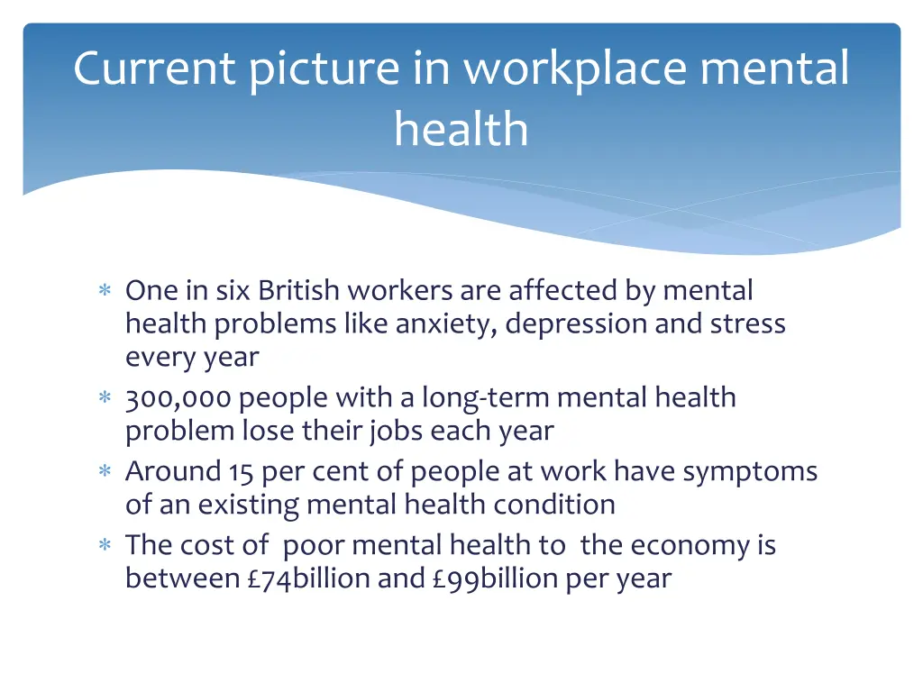 current picture in workplace mental health