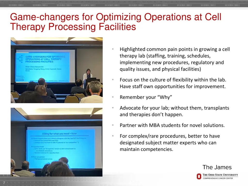 game changers for optimizing operations at cell